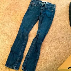 Hollister jeans worn